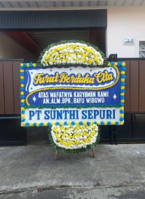 Papan Bunga Duka di Cerbon